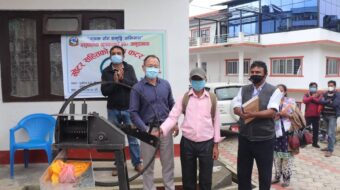 सूर्योदय नगरपालिकाका ५६ किसानलाई अनुदानमा च्यापकटर
