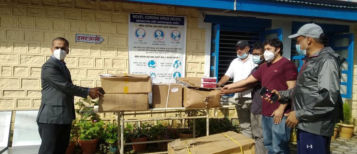इलाम अस्पतालमा भेन्टिलेटर मेसिन