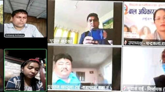 बाल दिवसको अवसरमा रोङ गाउँपालिका भर्चुअल वक्तृत्वकला