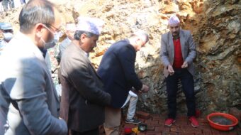 २३ करोडको लगानीमा कन्याममा निर्माण हुने चिया अध्ययन तथा टेस्टिङ्ग सेन्टरको मुख्यमन्त्रीद्धारा शिलान्यास