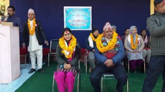 सरस्वतीको ६४ औ बार्षिक उत्सवको अवसरमा सम्मान तथा बिदाई