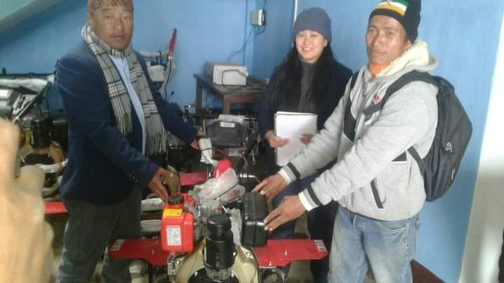 माईजाेगमाईमा ७५ प्रतिशत अनुदानमा कृषि सामाग्री वितरण