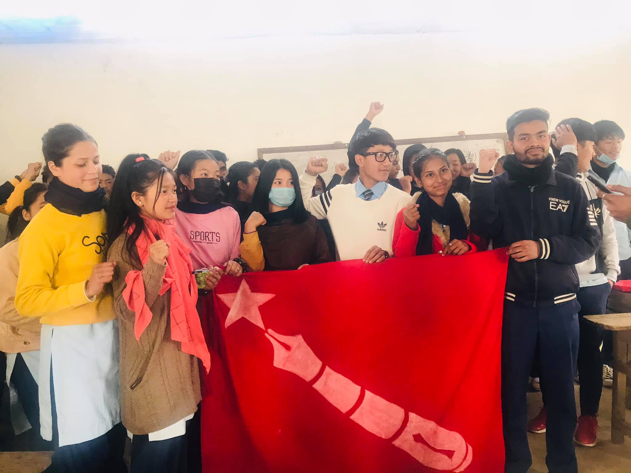 आर्दश माविमा अनेरास्ववियूको प्रारम्भिक कमिटि गठन
