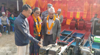 कृषकलाई प्रविधि हस्तान्तरण जोड : मन्त्री राना