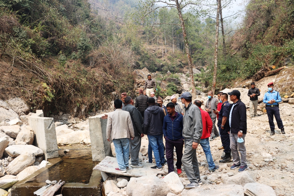 इलाम खानेपानी आयोजनाको काम ९० प्रतिशत