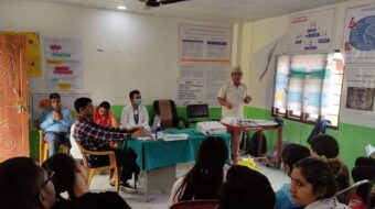 माई नगरपालिकाभित्रका स्वास्थ्यकर्मीहरुलाई बृहत पोषण तालिम