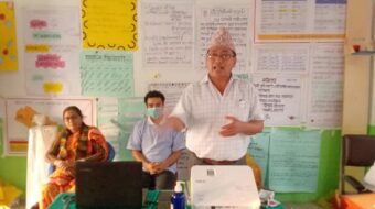 माई नगरपालिकामा पोषण तालिम संगै स्वास्थ्यकर्मी सुचिकृत