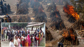 महामारीमा चुनाव : एक सीटमा मतदान गर्दा तीन दर्जन नागरिकको मृत्यु