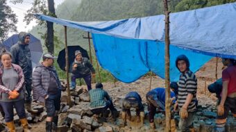 कोरोना माहामारीका बिच माईजोगमाईमा विकास निर्माण (फोटो फिचर )