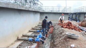 इलाम सदरमुकामको  साना सहरी खानेपानी ७५ प्रतिशत सम्पन्न