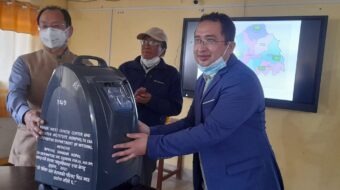  इलामका ९ पालिकामा २१ थान कन्सन्ट्रेटर मेसिन हस्तान्तरण