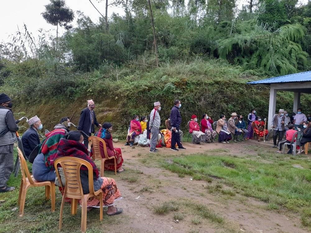 माईजोगमाईमा १८ बर्ष माथिका ३० प्रतिशतले खोपको मात्रा पुरा गर्दै