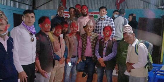 नेपाली कांग्रेस माङ्सेबुङमा चन्द्रकुमार