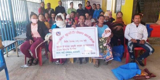 माई नगरपालिकामा उप मेयर सुत्केरी पोषण कार्यक्रम प्रभावकारी