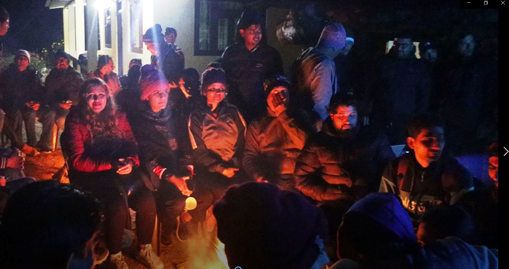 रोङ गाउँपालिकाको करसोङ पदमार्गमा पर्यटकका लागि घरबास कार्यक्रम