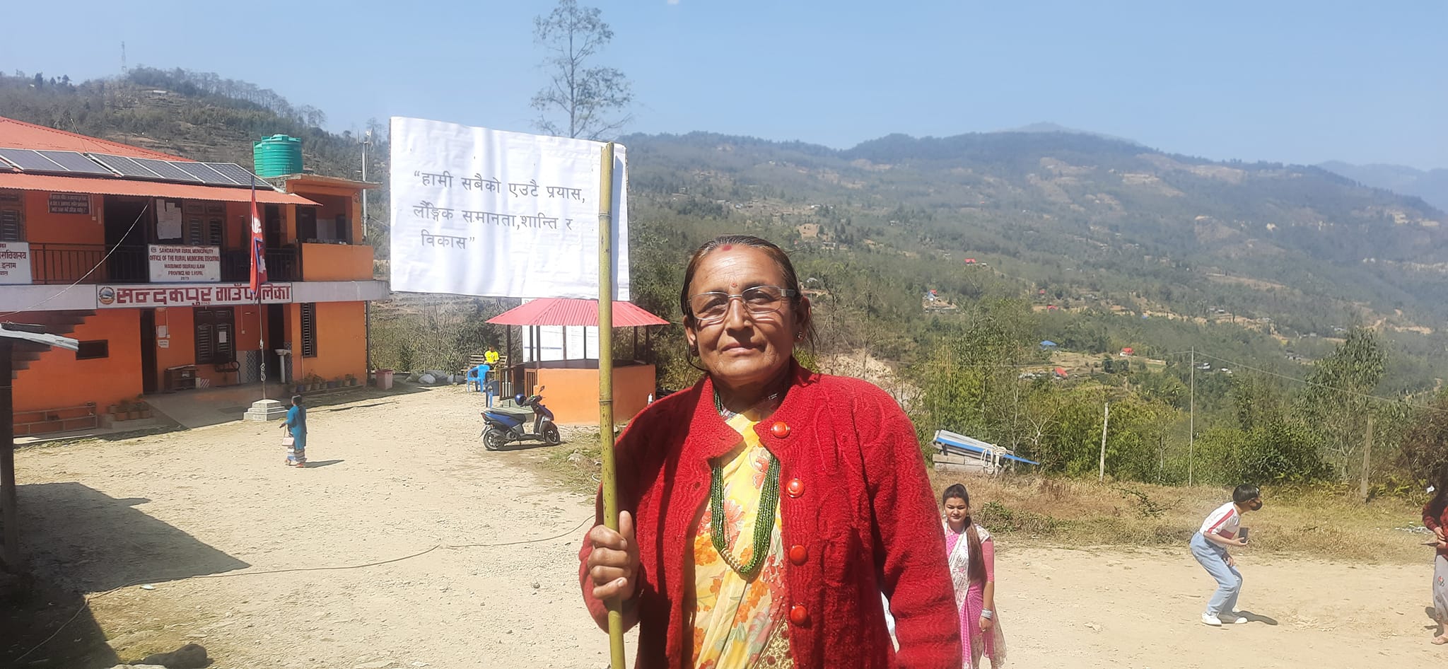 सन्दकपुर गाउँपालिकामा नारी दिवस (फोटो फिचर)