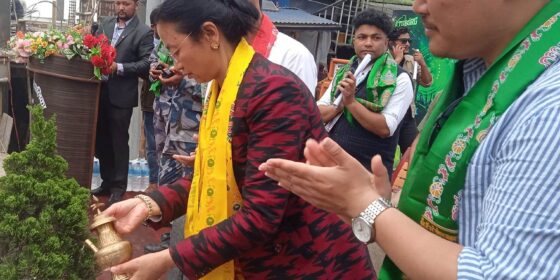 पर्यटन पूर्वाधार निर्माणमा प्रदेश सरकार प्रतिवद्ध : पर्यटन मन्त्री खिनु लङ्वा