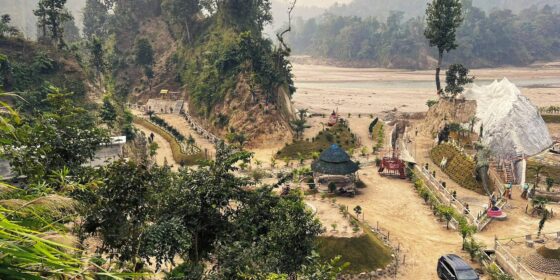 इलामको माई नगरपालिकामा चुरेको वन मासेर ‘फन पार्क’, नवनिर्वाचित मेयरको पनि संलग्नता