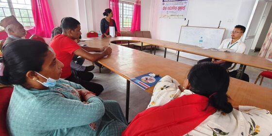 उन्नत बाख्रा पालन परियोजनाको इलाममा सार्वजनीक सुनुवाई