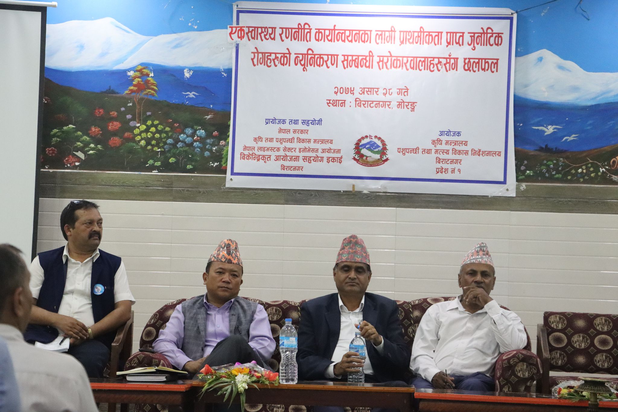 एक स्वास्थ्य रणनीति कार्यान्वयनका लागि विराटनगरमा अन्तरक्रिया