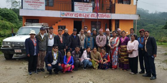 सन्दकपुरमा होम स्टे सघं प्रदेश १ को बैठक