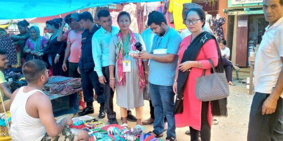 माई नगरपालिकाको शुक्रबारे बजार अनुगमन