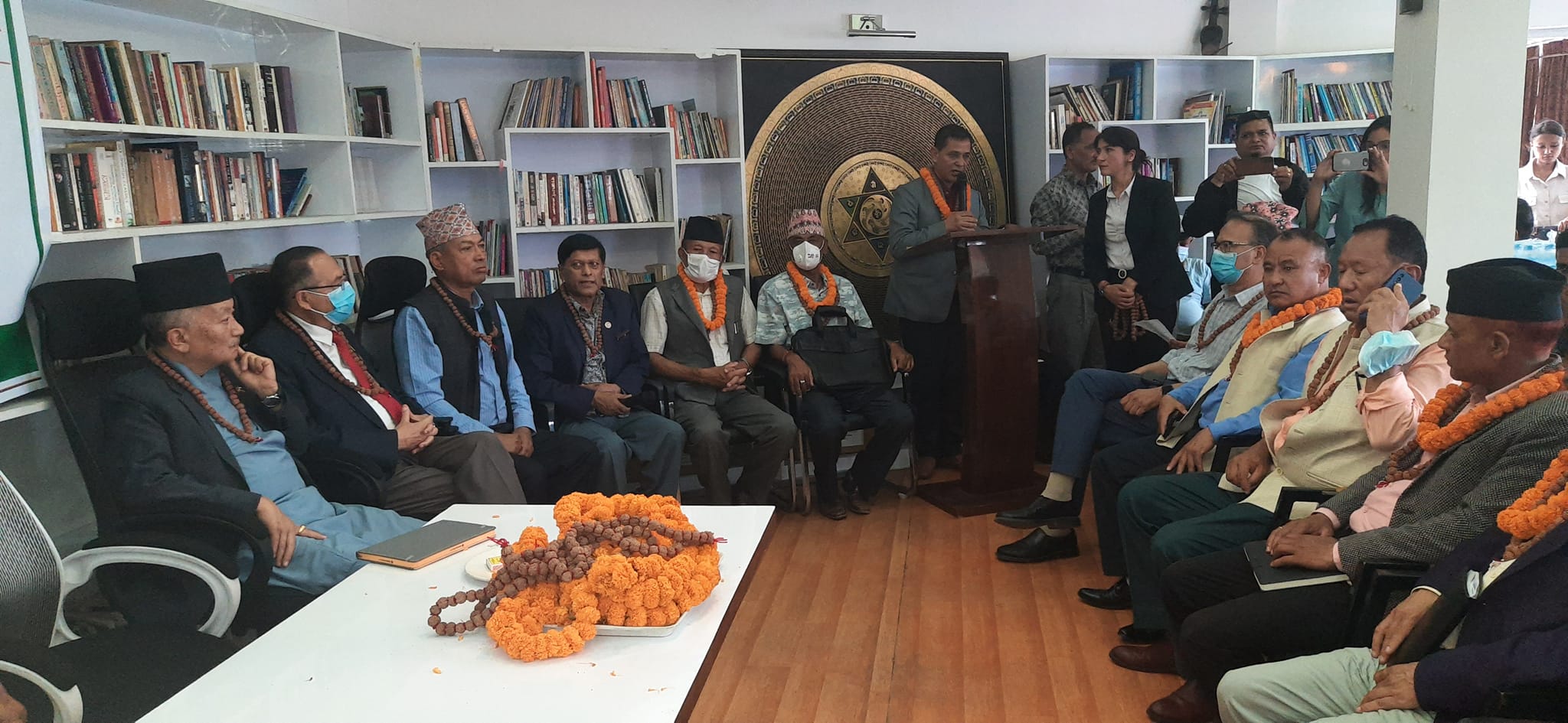 इलाम समृद्धिको योजना सहित जनप्रतिनिधि काठमाण्डौमा