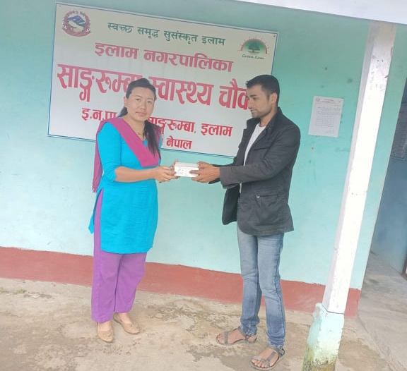 साङरुम्बाका वडा सदस्य घिमिरेले व्यक्तिगत खर्चमा टिटनाशको भ्याक्सिन उपलब्ध गराउने
