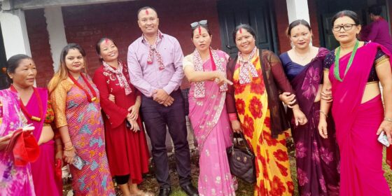रोङ गाउँपालिका ५ मा तिज बिषेश कार्यक्रम (फोटो फिचर)