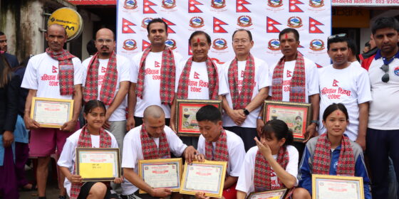 संविधान दिवसको अवसरमा सूर्योदय नगरपालिकामा रोड रेस