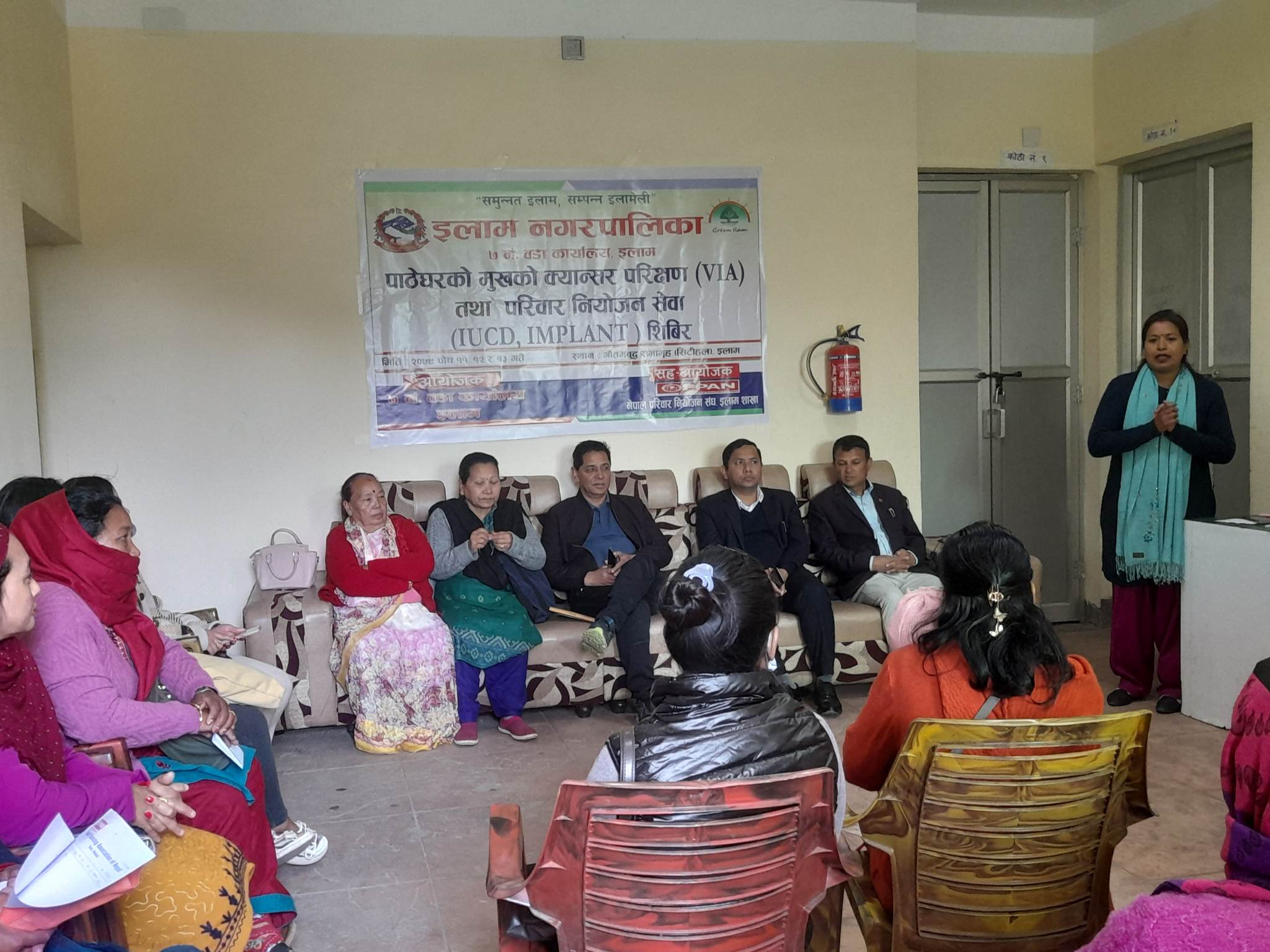 पाठेघर परिक्षण शिविरको पहिलो दिन ६६ जनालाई सेवा