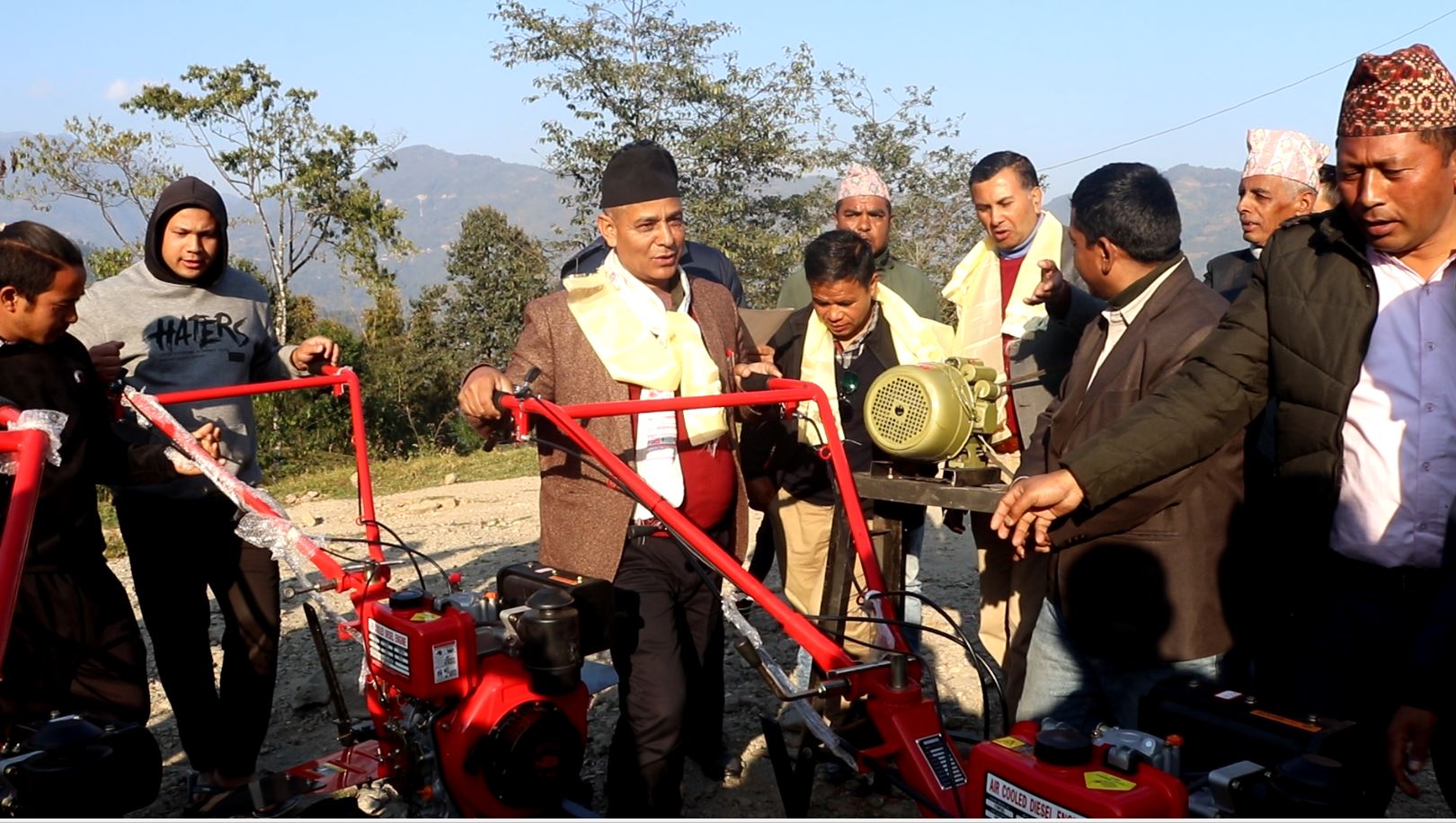 कृषिमा यान्त्रिकरण गर्दै इलाम नगरपालिका