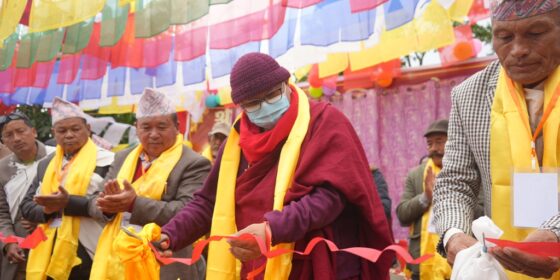 सन्दकपूर ५ जमुनामा निर्माण भएको गुम्बाको भव्यरुपमा उद्घाटन (फोटो फिचर)