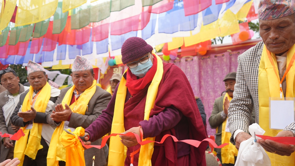 सन्दकपूर ५ जमुनामा निर्माण भएको गुम्बाको भव्यरुपमा उद्घाटन (फोटो फिचर)