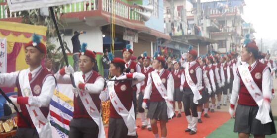 सूर्योदय नगरपालिकामा अन्तर विद्यालय परेड प्रतियोगिता (फोटो फिचर)