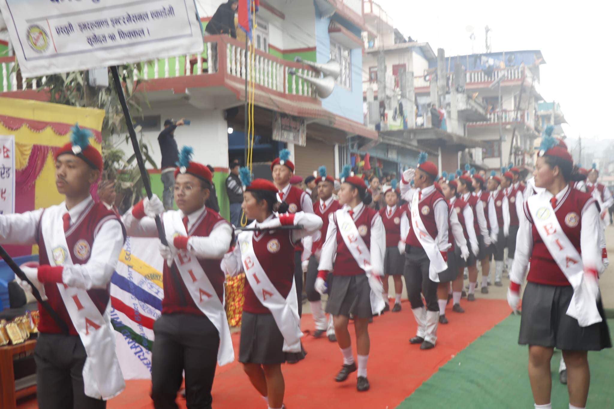 सूर्योदय नगरपालिकामा अन्तर विद्यालय परेड प्रतियोगिता (फोटो फिचर)