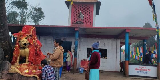 पाथिभरा मन्दिरको स्वामित्व रोङ गाउँपालिकामा
