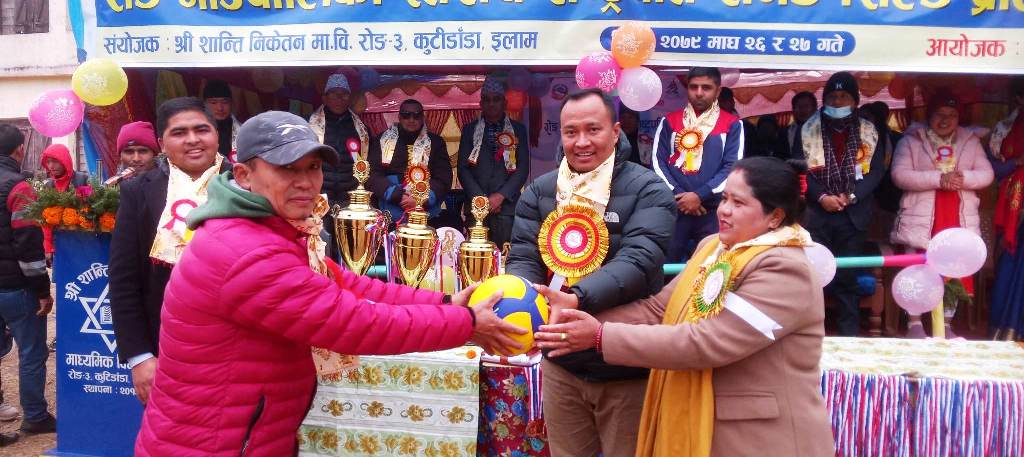 रोङ गाउँपालिकामा राष्ट्रपति रनिङ शिल्ड खेलकुद सम्पन्न