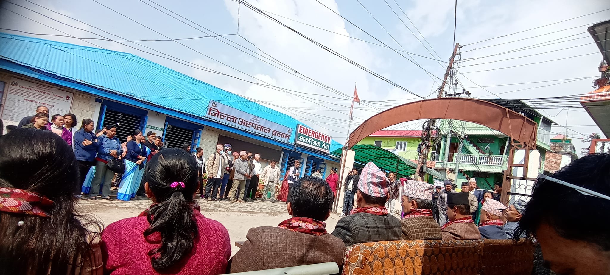 इलाम नगरपालिकाद्धारा आयोजित निशुल्क स्वास्थ्य  शिविरमा दुई हजार ७४ को उपचार