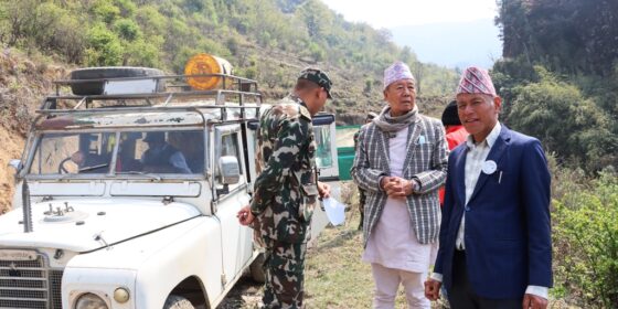 साहसिक पर्यटन प्रवद्र्धन गर्न सन्दकपुरमा  प्रदेश प्रमुखको नेतृत्वमा ‘ल्याण्डरोभर सफारि’ (तस्बिरहरु)