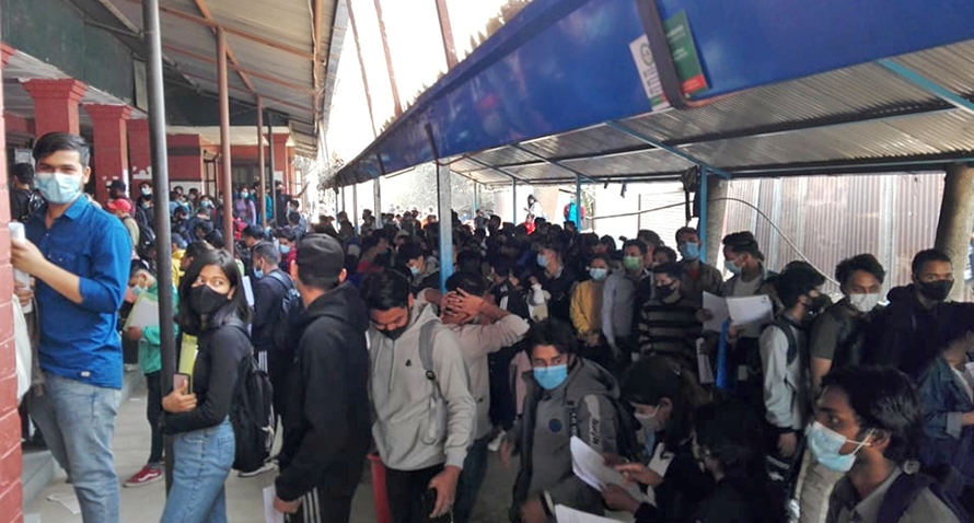 विदेश पढ्न जान एक वर्षमा १ लाख १७ हजारले लिए एनओसी