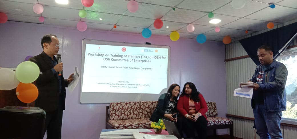 श्रमिकको स्वास्थ र सुरक्षामा उद्योग वाणिज्य महासंघ