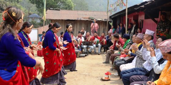 सन्दकपूर ४ मा लोभलाग्दो गुरुङ सस्कृति (तस्बिरहरु)