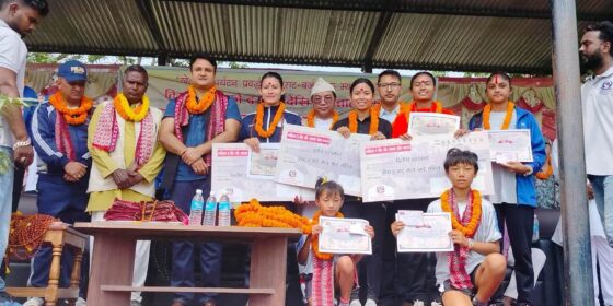 पर्यटन प्रवद्र्धनका लागि विराट–बर्जु हाफ म्याराथन : च्याम्पियन बने नरेन्द्र र रेखा