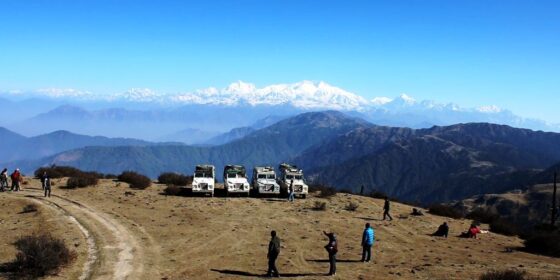 साहासिक पर्यटन प्रवद्र्धनमा ल्याण्डरोभर गाडि (तस्बिरहरु) 