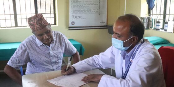 सूर्योदय नगरपालिकामा गत आर्थिक बर्षमा ६ हजारको आँखा जाँच