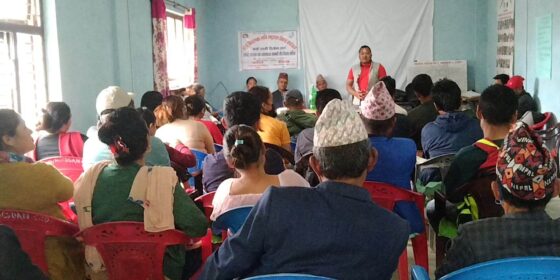 माइमझुवामा होमस्टे सञ्चालन तथा व्यवस्थापन सम्बन्धी सिप विकास तालिम