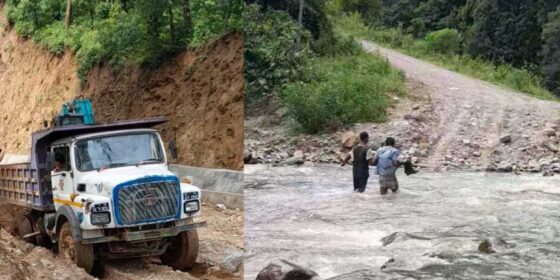 मेची करिडोरको निर्माणकार्य सुस्त गतिमा, कालोपत्रे सडकमा यात्रा गर्ने इलामेलीको सपना अधुरै
