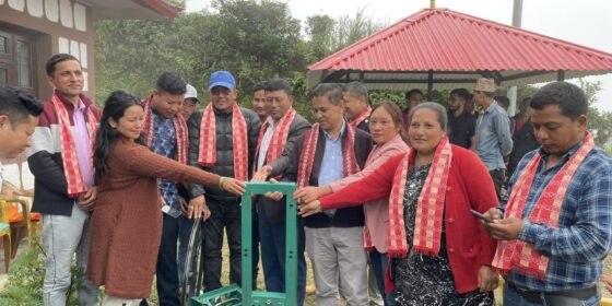 इलाममा यान्त्रिकरण र व्यवसायीक बनाउन किसानलाई प्रविधि हस्तान्तरण