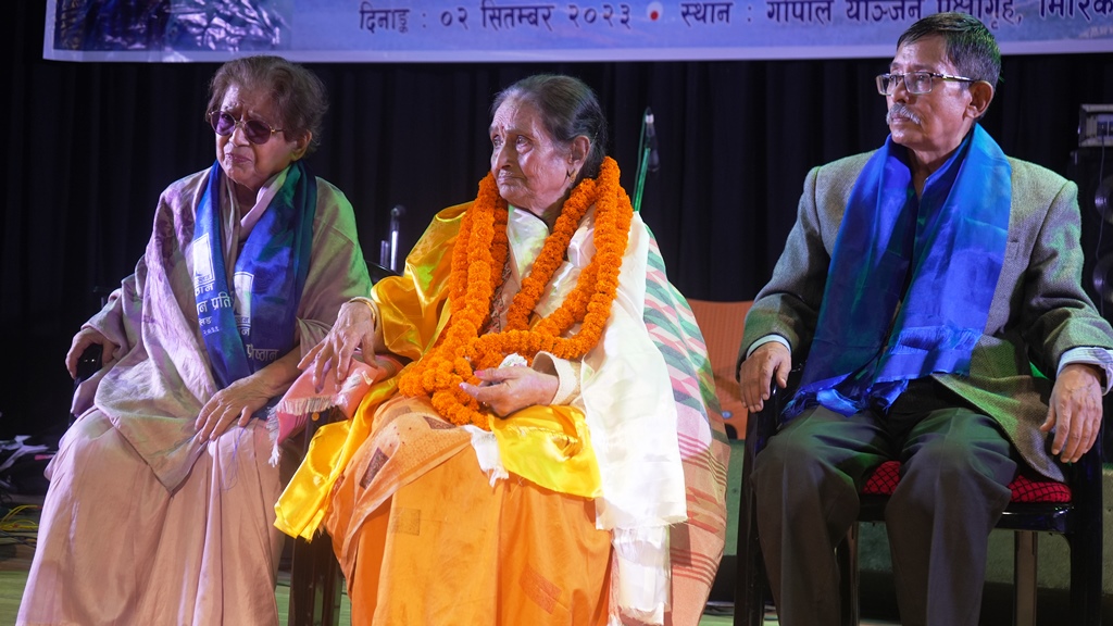 गोपाल योञ्जनको ८० औँ स्मृतिमा श्रष्टा सम्मान (तस्बिरहरु)
